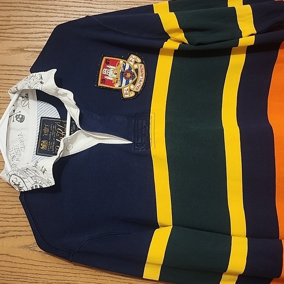 Classic fit striped rugby shirt Polo Ralph Lauren - Picture 2 of 12